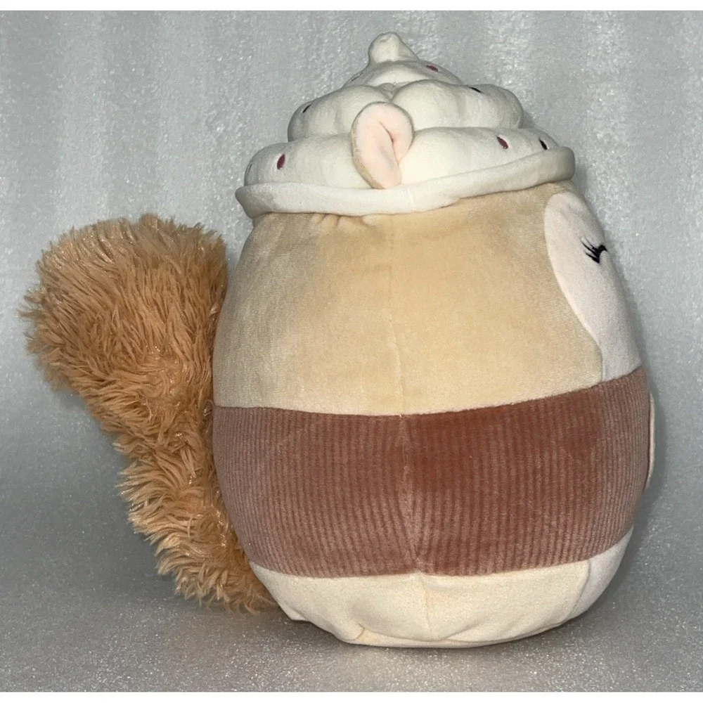 Squishmallows 8 Inch Reza the Latte Squirrel‎ Plush #2235 New with Tags