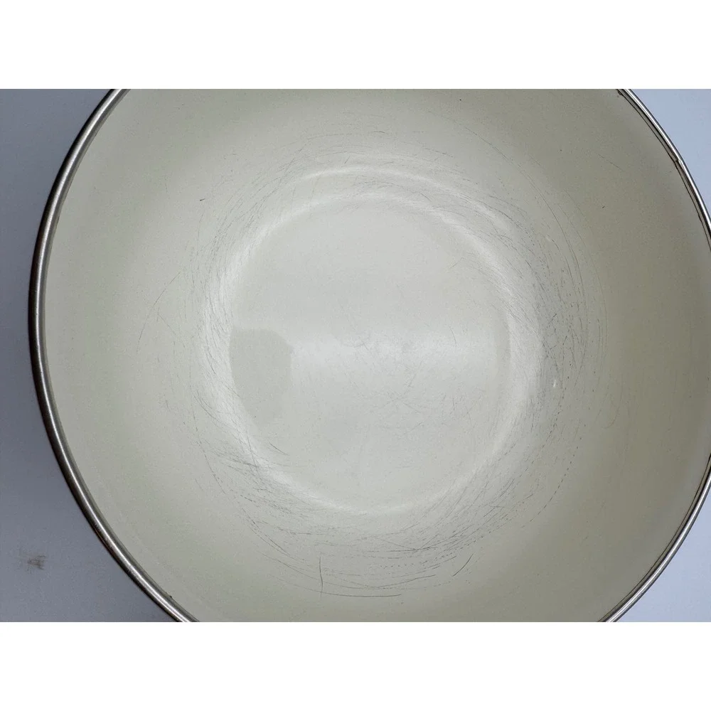 Cornucopia vintage enamel