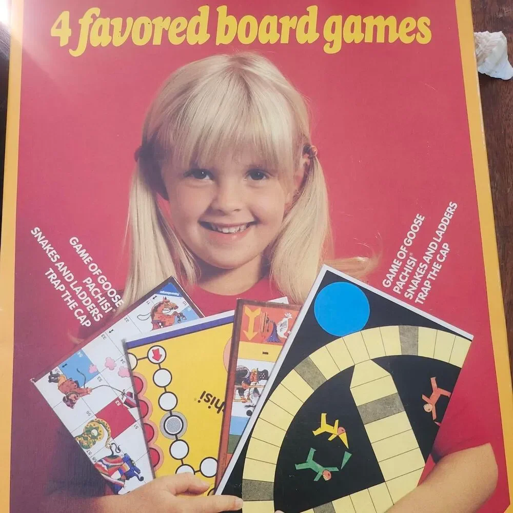 1982 4 favored Games  Fun family night everything is in great vintage