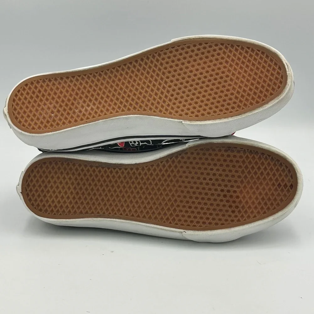 Vans Hello Kitty Sk8-Hi Black Red/ Bow Sneakers Womens 7.5 / Mens 6 Kawaii Skate