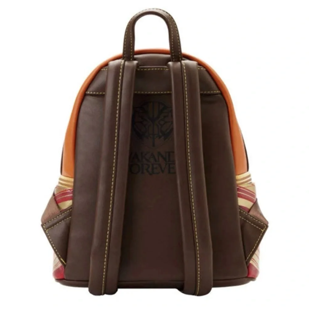 Rare Black Panther‎ 2 Wakanda Forever Okoye Costume Vegan Leather Mini Backpack