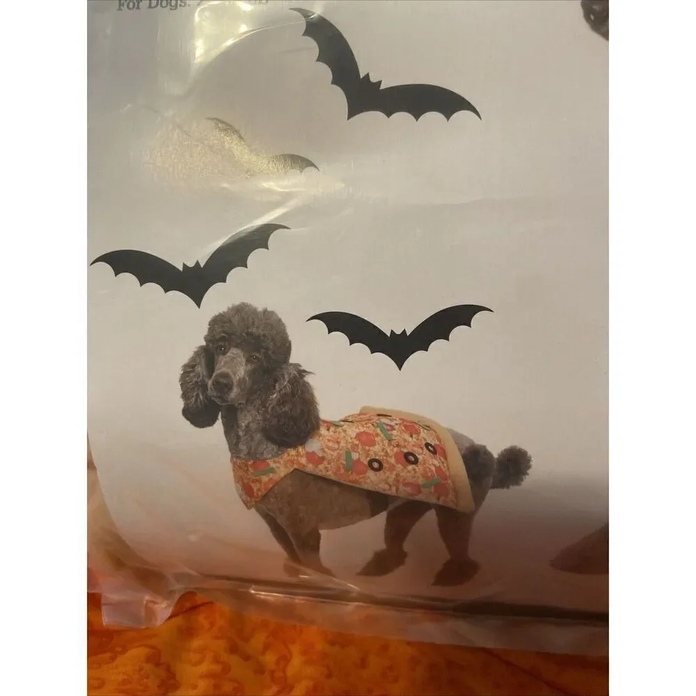 Vibrant Life Dog Puppy Pet Pizza Costume Size Med 20 To 50‎ LBS Halloween Party
