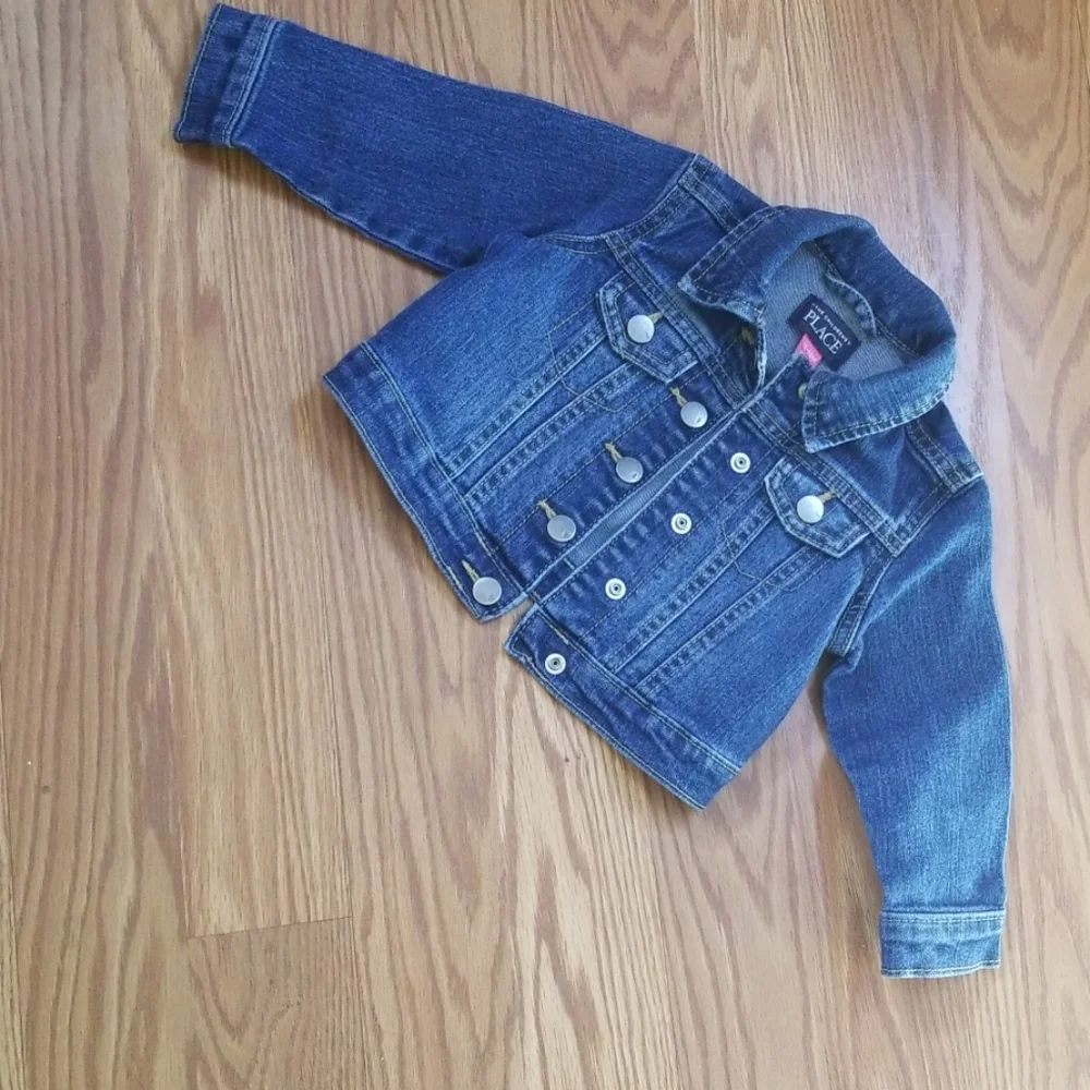 The children place Jean jacket‎ 12/18mo