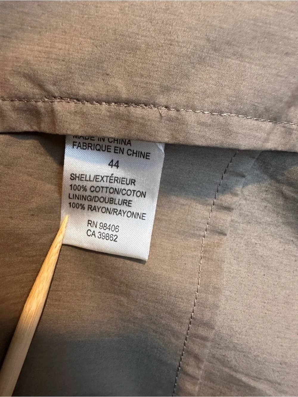Theory tan cotton