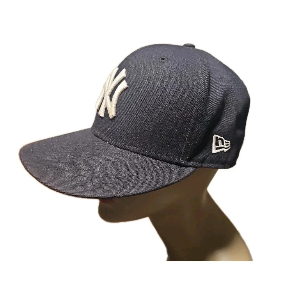 New York Yankees Hat New Era Cap7 Black White Onfield59Fifty Fitted Baseball MLB