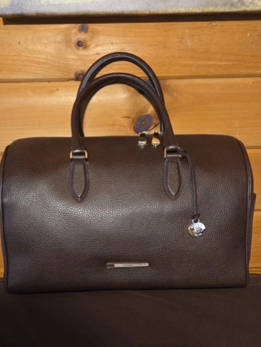Brahmin Spencer Pebbled Genuine Leather Grain Satchel NWT