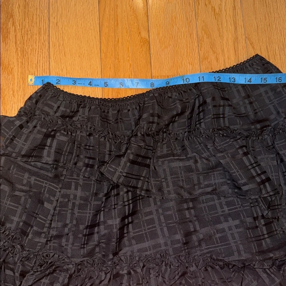 Anthropologie tiered black