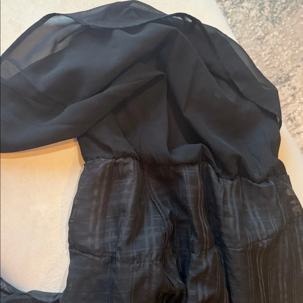 Anthropologie tiered black