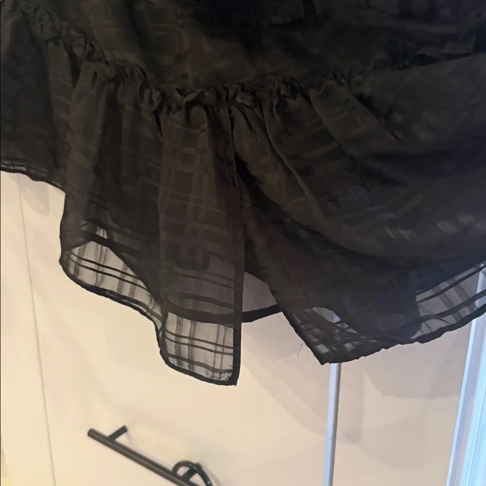 Anthropologie tiered black