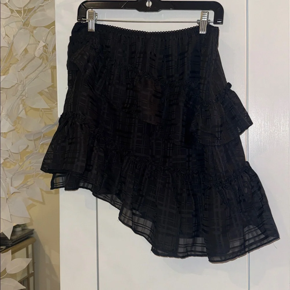 Anthropologie tiered black