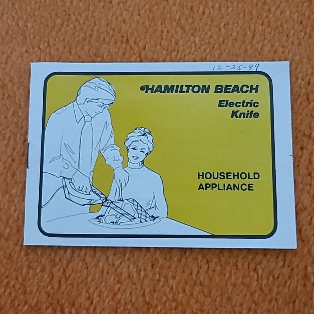 Hamilton Beach electric knife