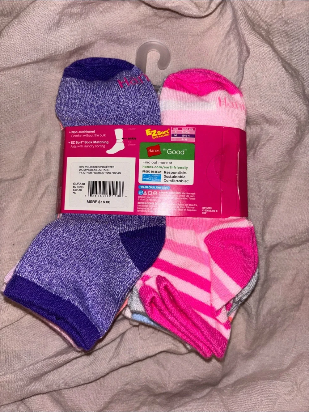 Hanes pack 10