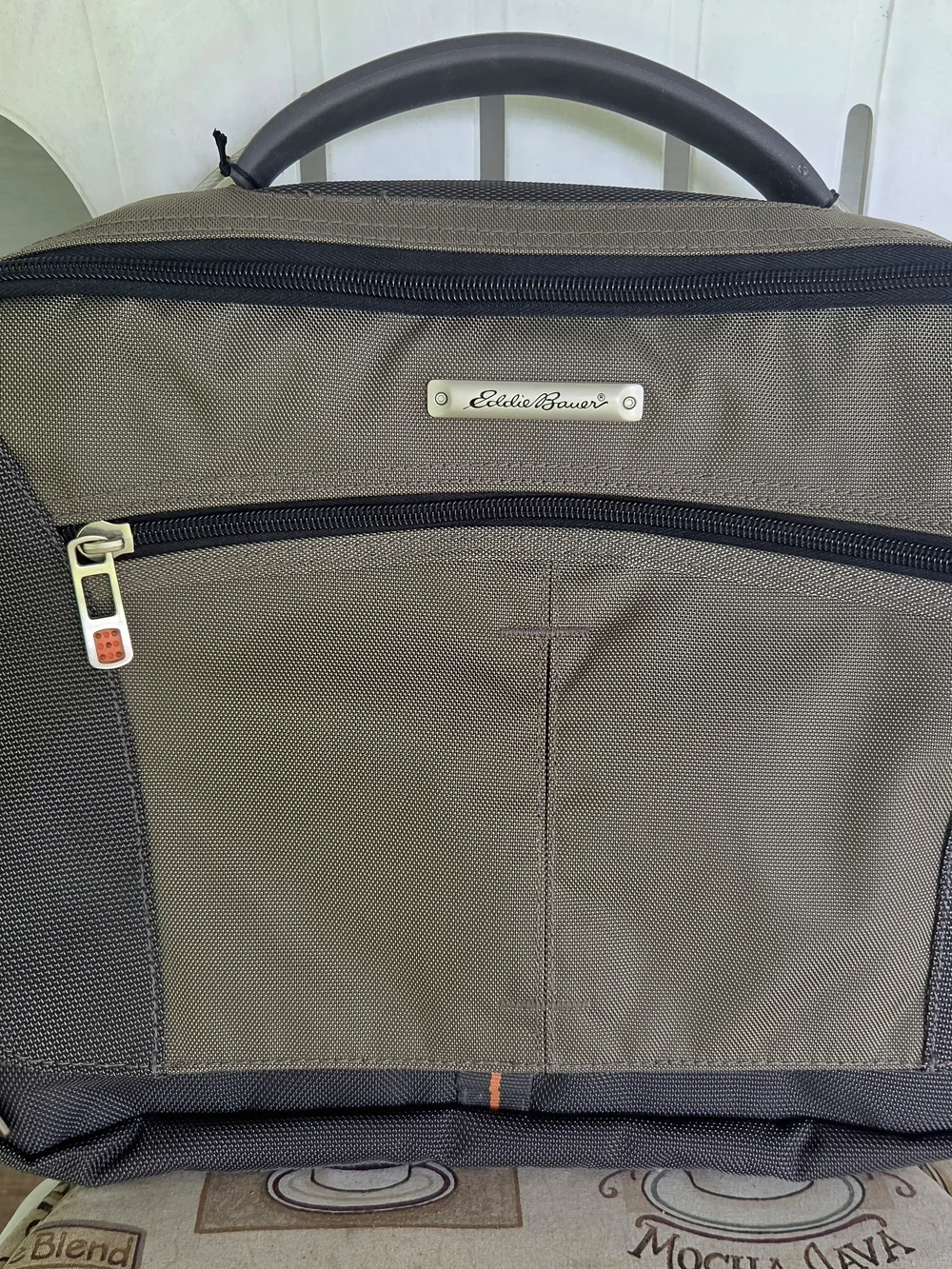 Eddie Bauer Charcoal Tote Bag with Top Handle