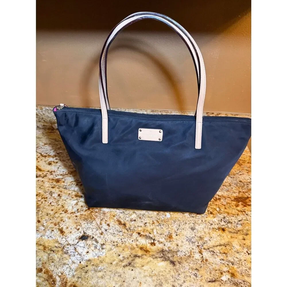 kate spade Black Nylon Tote