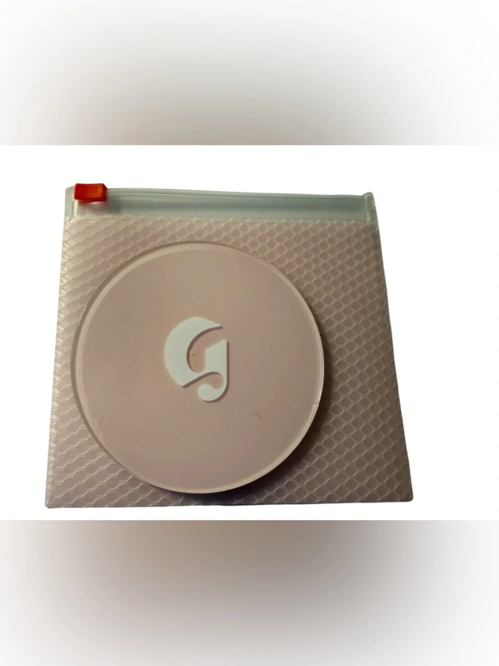 Glossier 1st Edition Limited Edition Pocket Beauty Mirror with Glossier G Logo