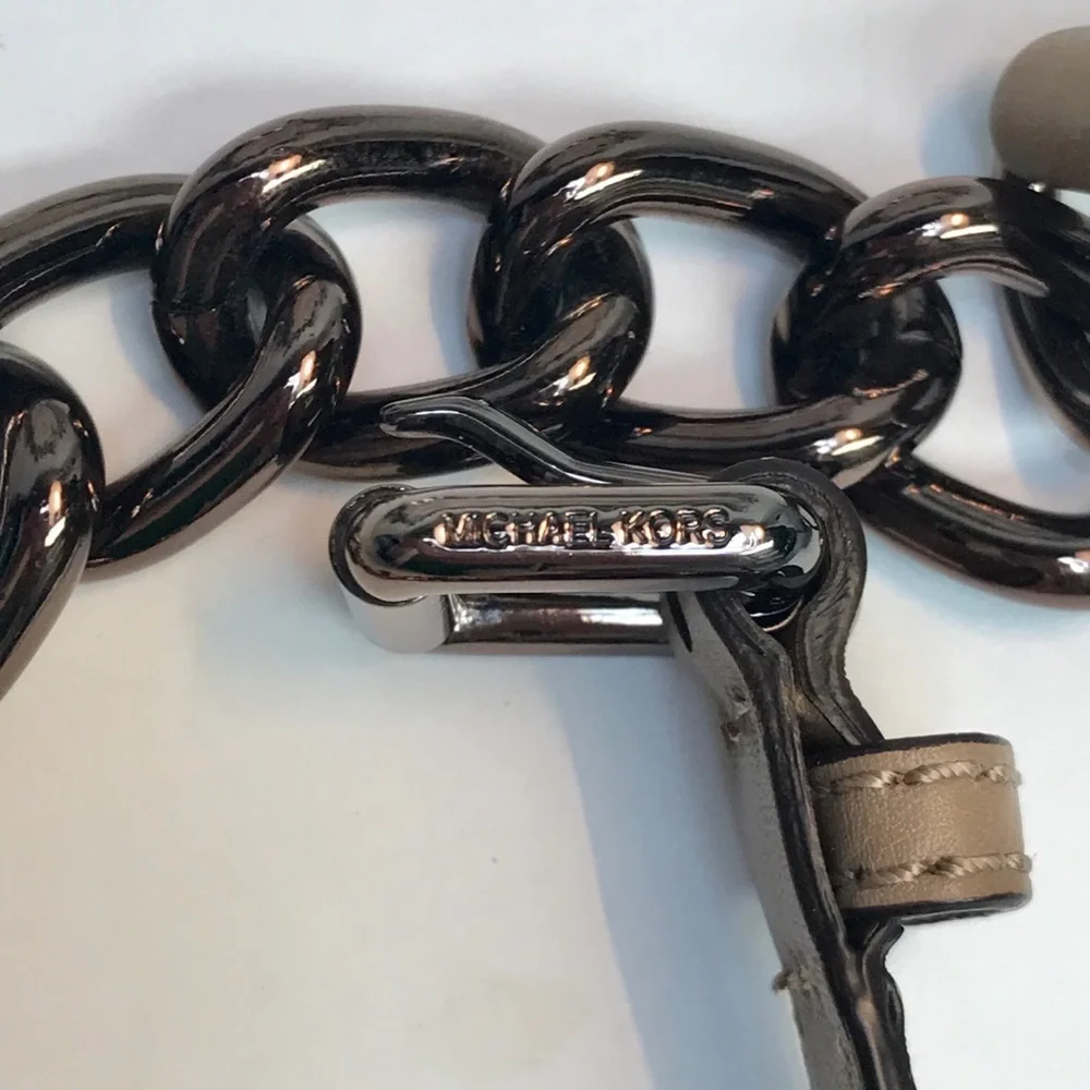 Michael Kors chain buckle