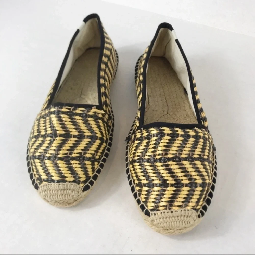 Soludos woven raffia