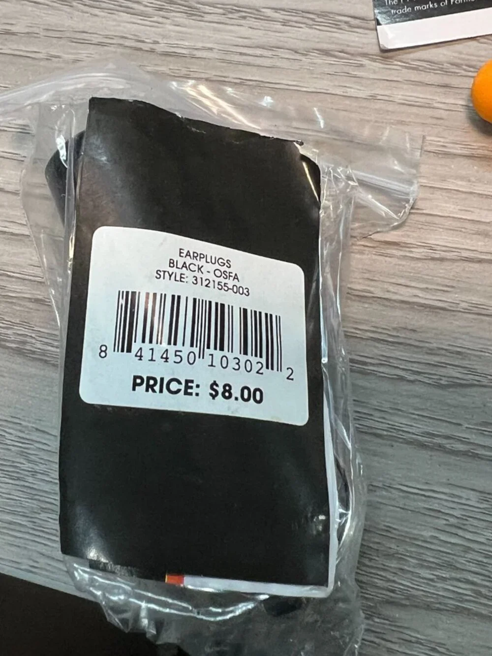 Formula 1 size product orange