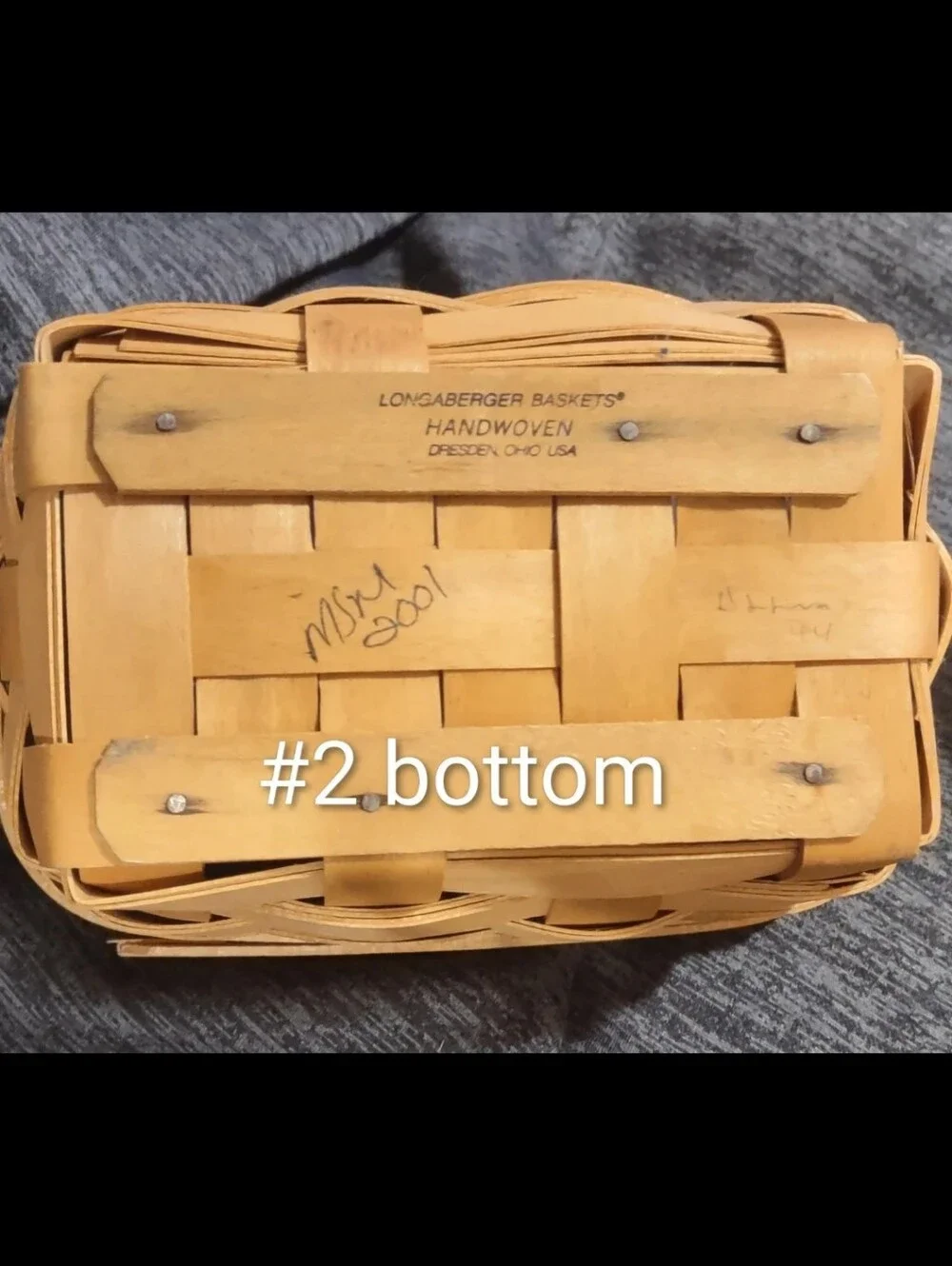 Longaberger small oblong