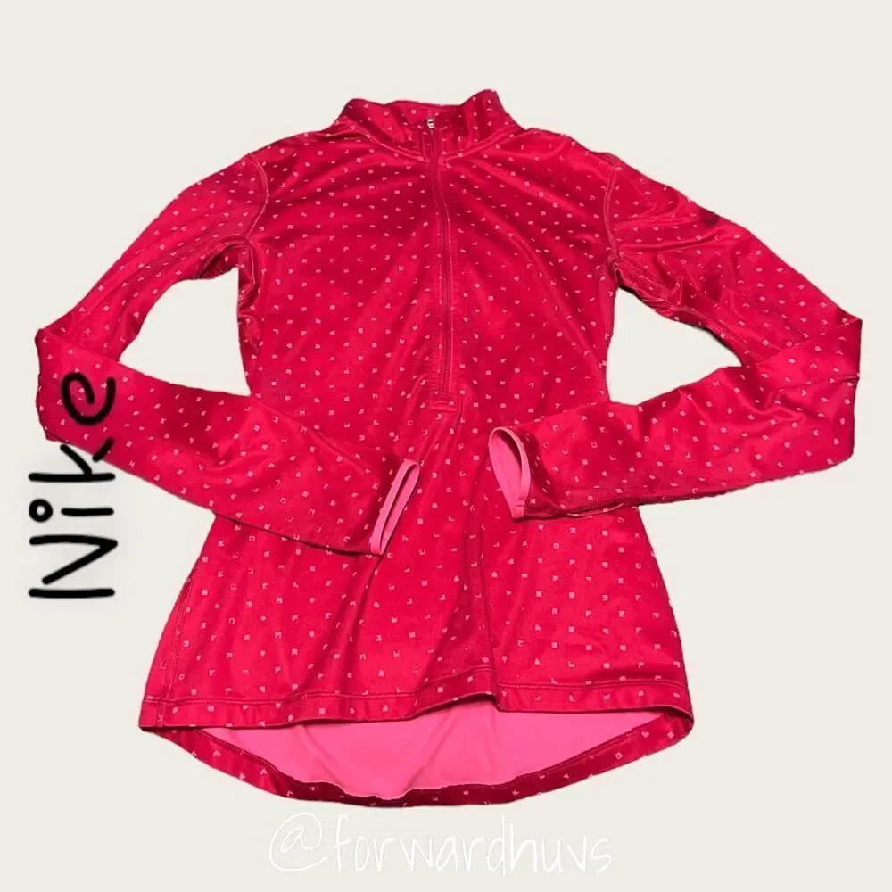 Nike Full Zip Long Sleeve Top / Jacket Size