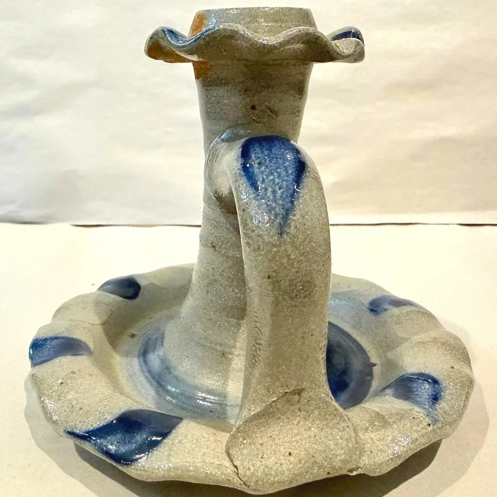Rowe Pottery Works handsome salt