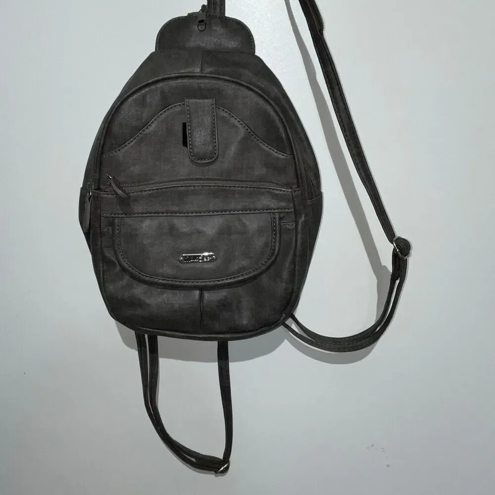 MultiSac Women's Tan Jamie Convertible Backpack Sling Handbag One‎ Size