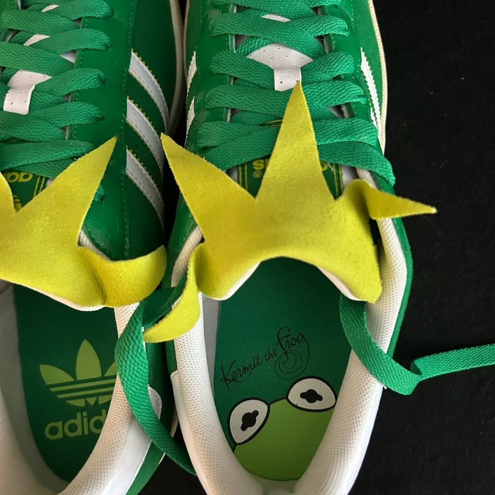 Adidas Superstar II Kermit the Frog Original HipHop Shoes 2011 Men's Size 12