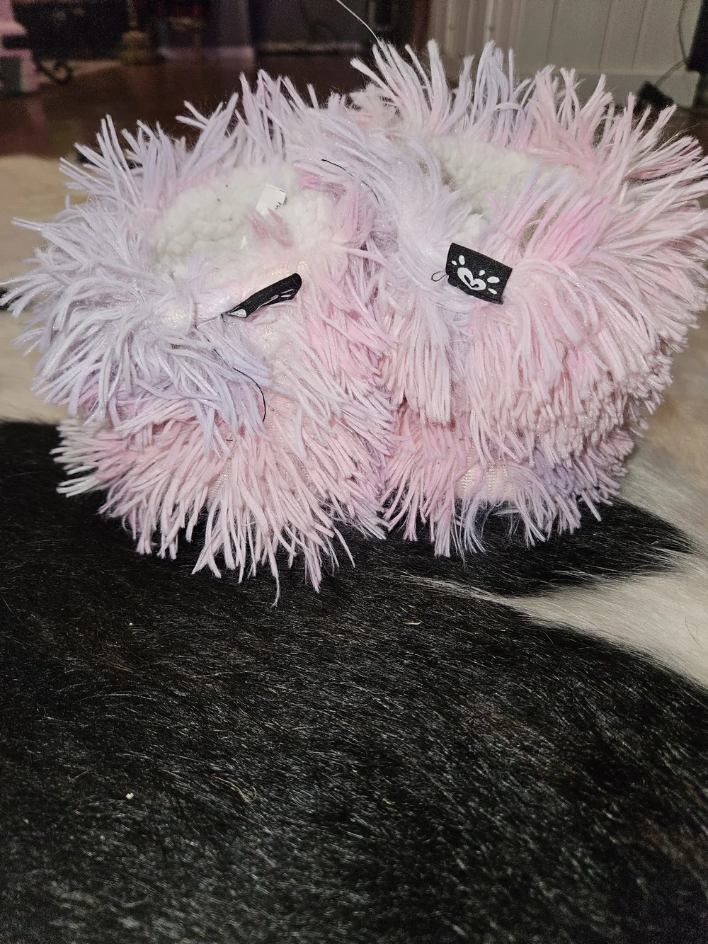 Justice fluffy slipper