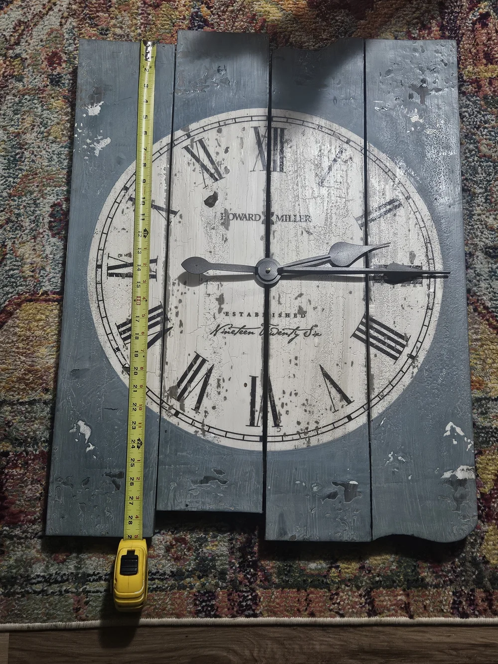 HOWARD MILLER MACK ROAD WALL CLOCK