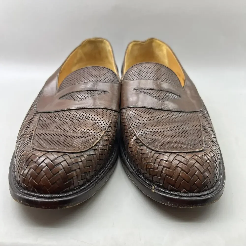 Mezlan woven perforated