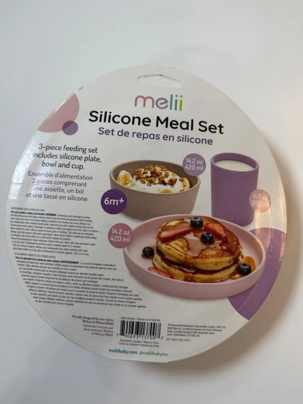 melii purple silicone