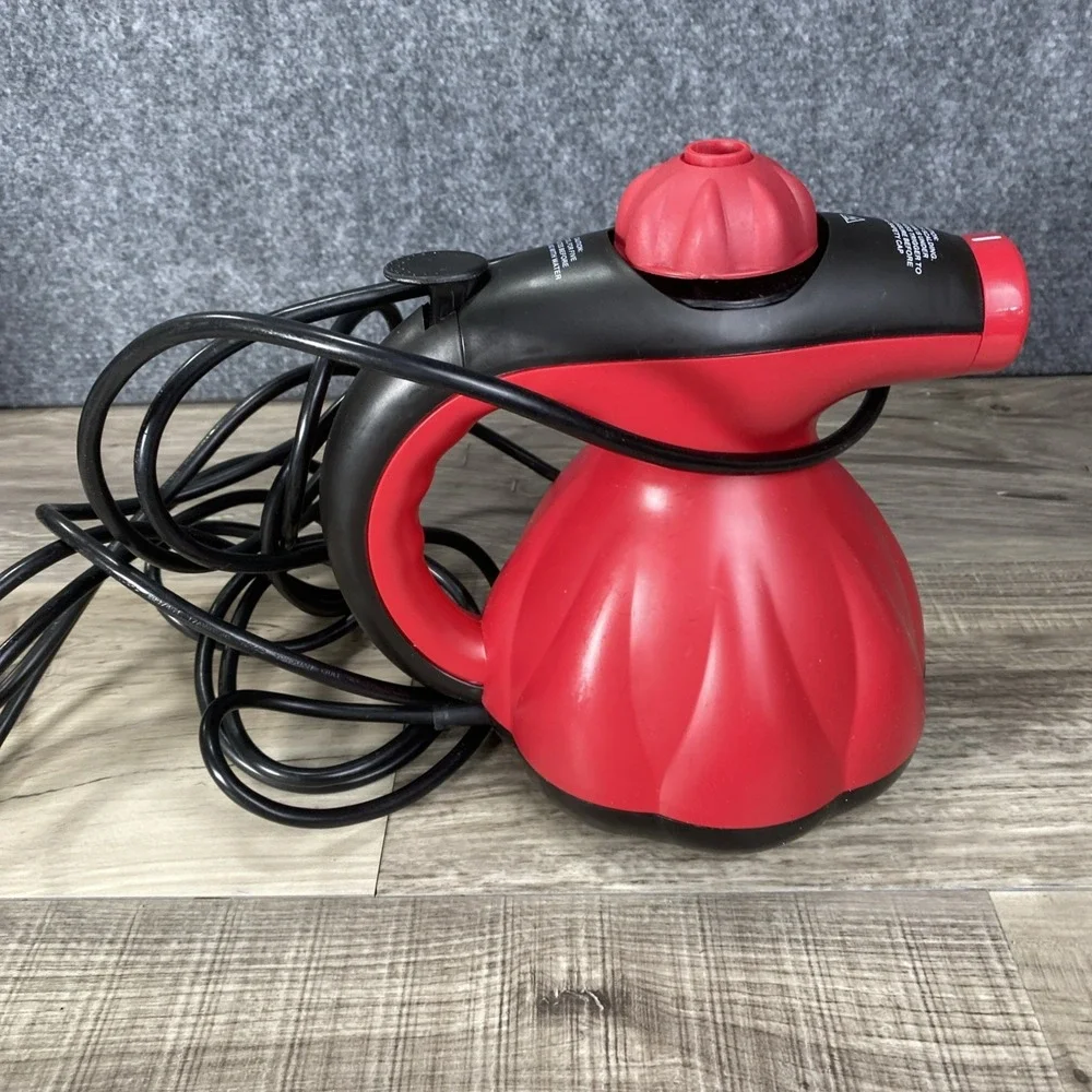 Scunci SS-1000 Hand‎ Held Portable Household Steamer with Attachments/Bag/Manual