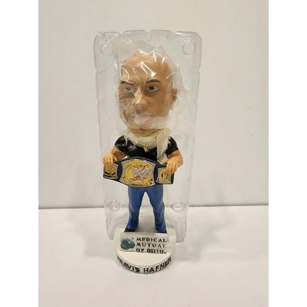 Cleveland Indians WWE Travis Hafner Bobblehead 2007 Medical Mutual of‎ Ohio
