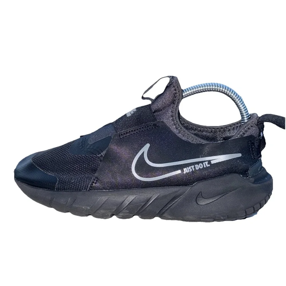 Nike Flex Runner Black Anthracite Youth Running‎ Low Shoes Sneakers Sz 5Y