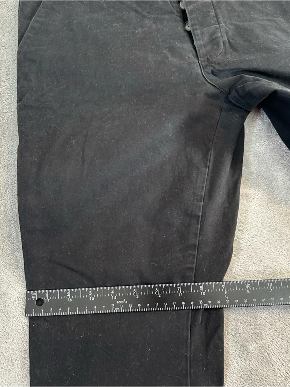 Primark Men’s Stretch Slim Fit‎ Pants Color Black Size 34x30