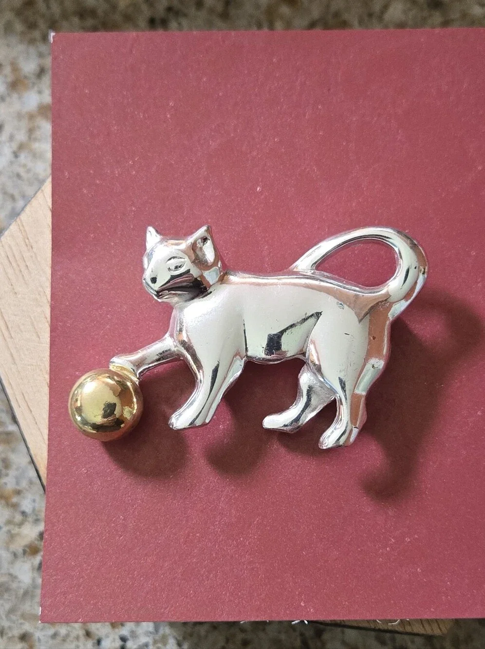 Vintage crazy cat