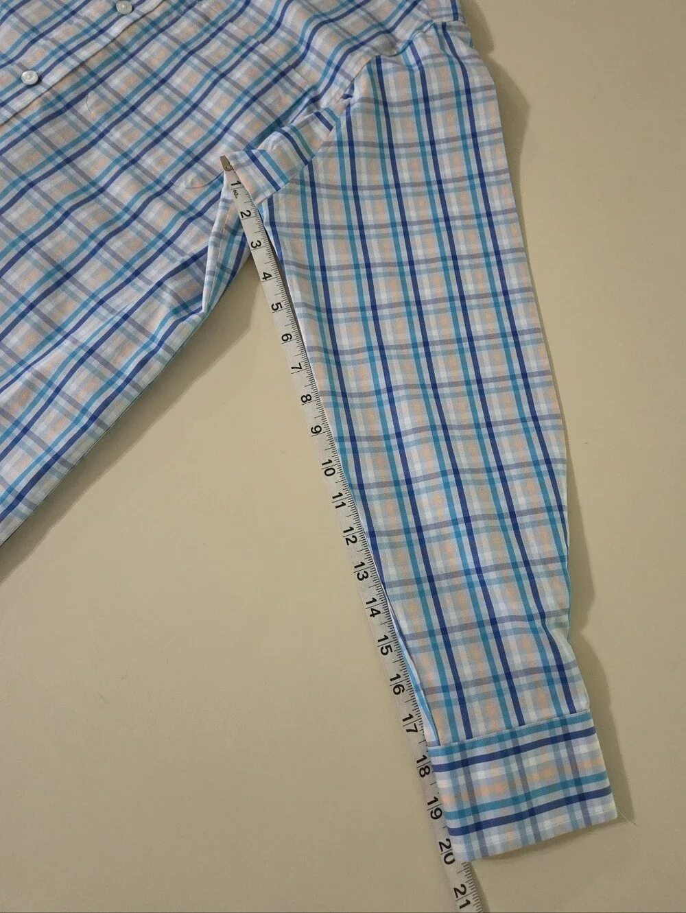 Duluth Trading Co wearing stiff