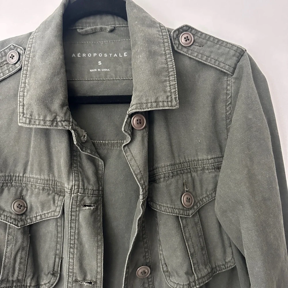 Aeropostale frayed military