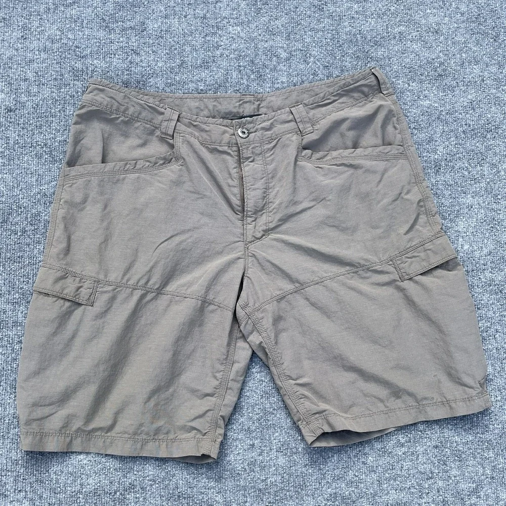 North Face Shorts Mens 38‎ TNF Cargo Hiking Trail Hybrid Nylon Cotton Cargo 10
