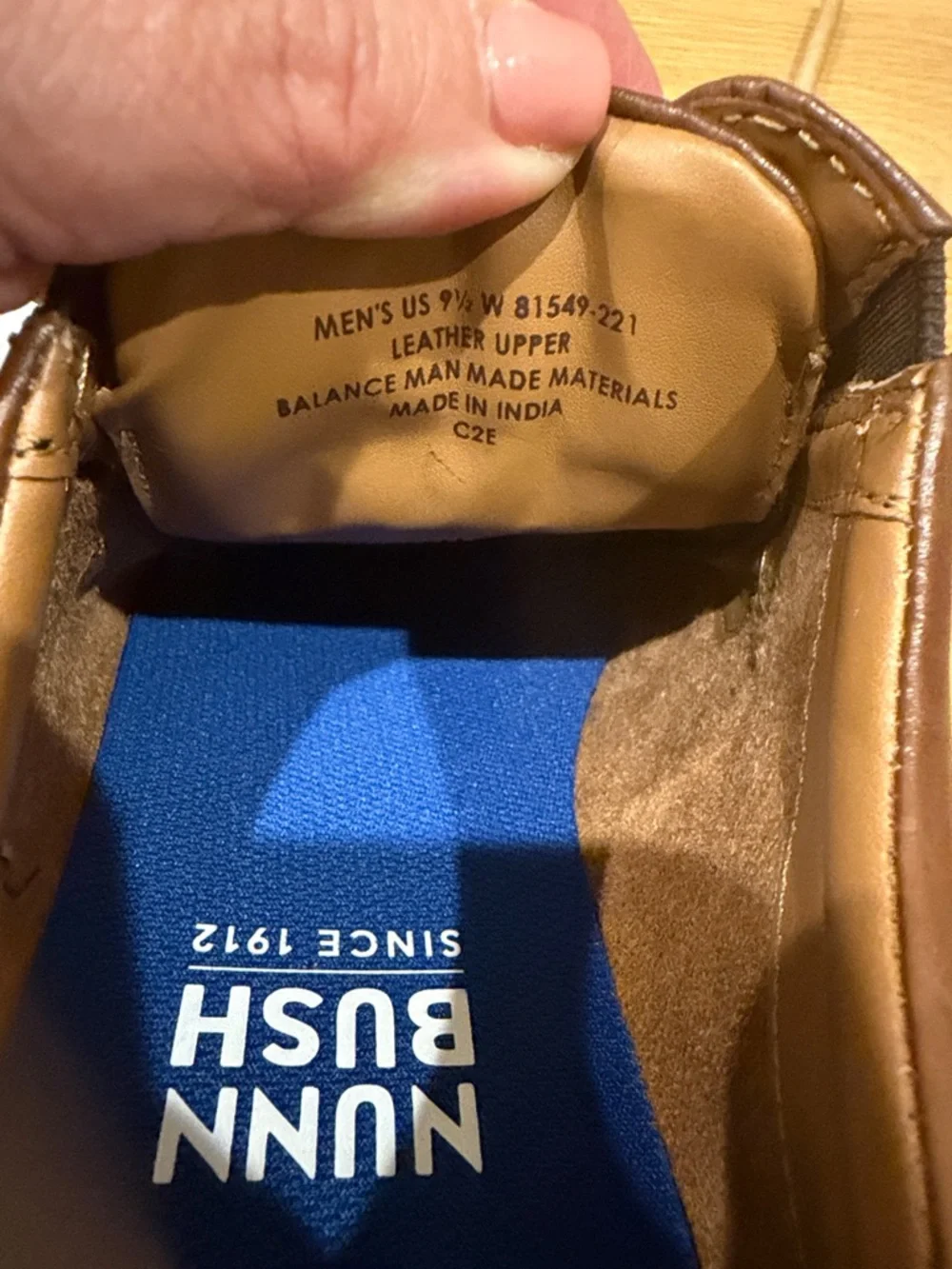Nunn Bush new tags
