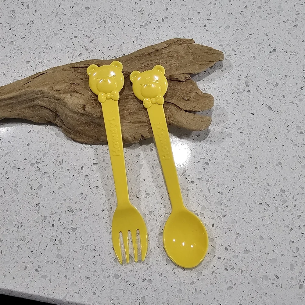 Sanrio 1977 Authentic Japan Import Fork & Spoon 
