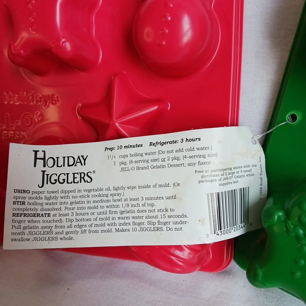 Jell-O #holidayfun santa #jellomolds
