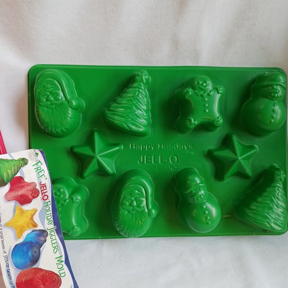 Jell-O shapes includes silicone