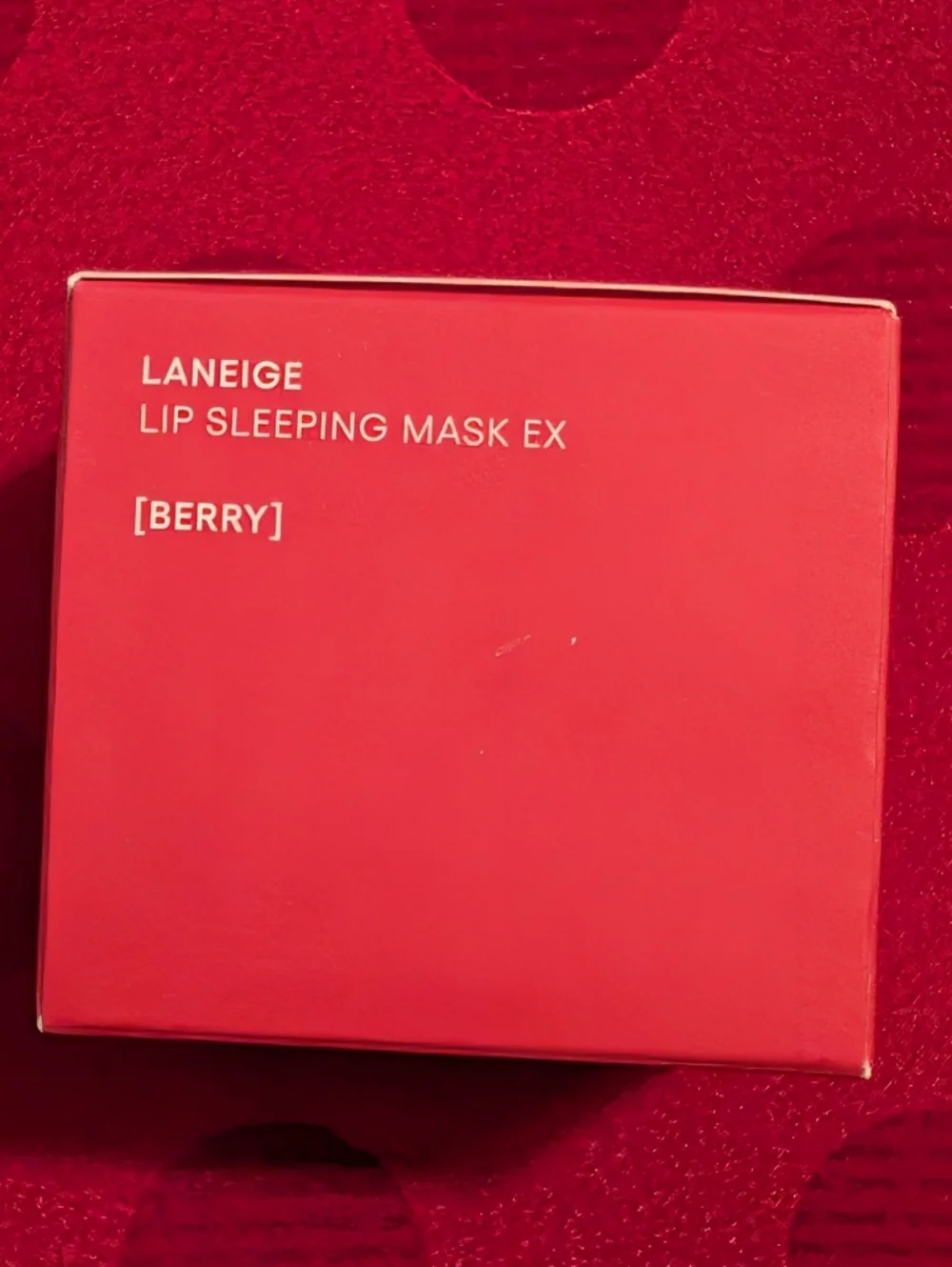 LANEIGE soft treatment never