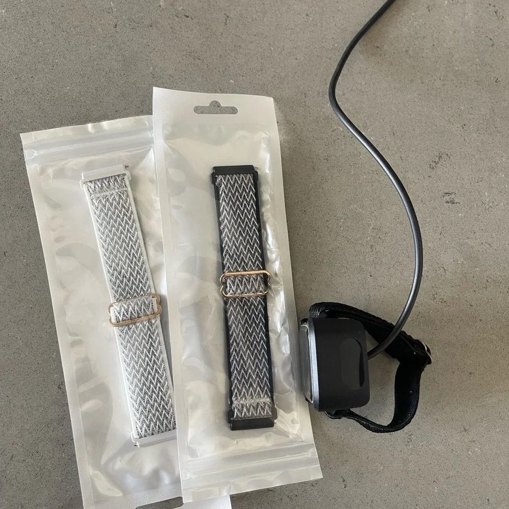 fitbit smartwatch woven