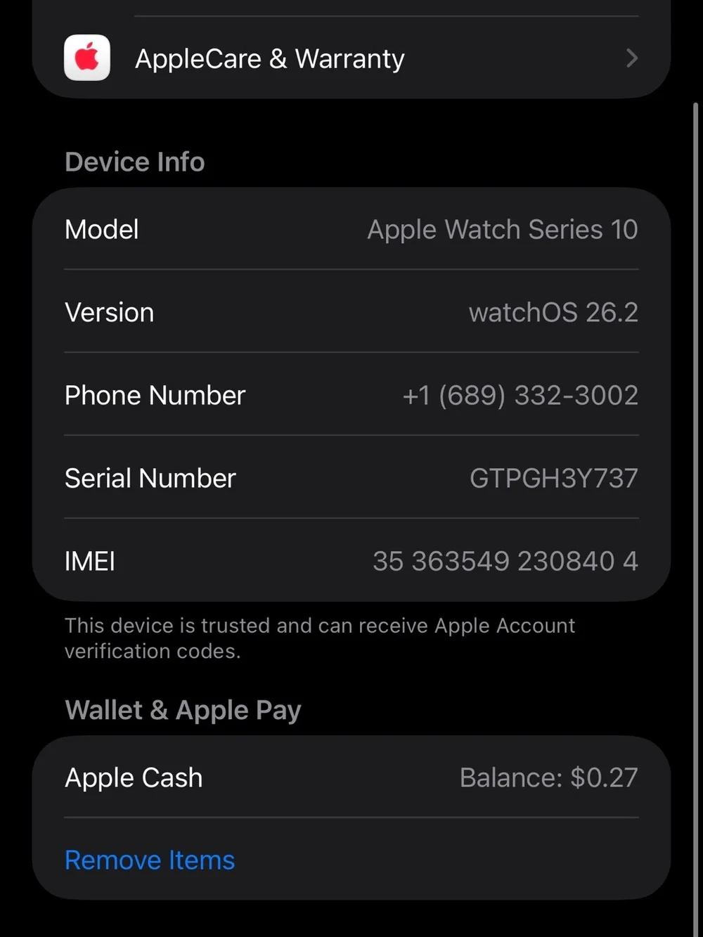 Apple smartwatch series