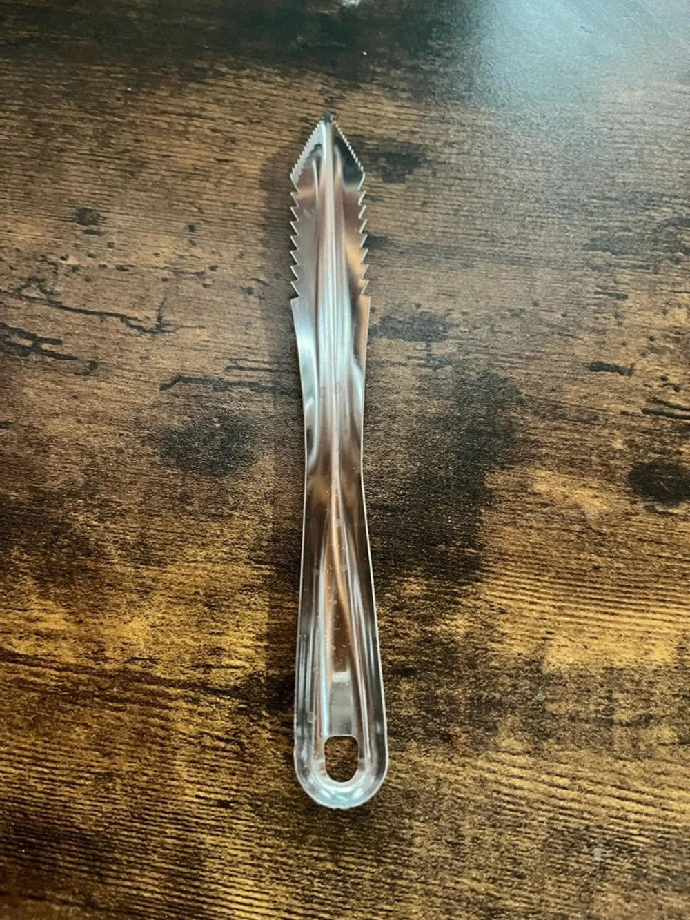 Decoracion Stainless Steel Serrated Tongs - Red Box
