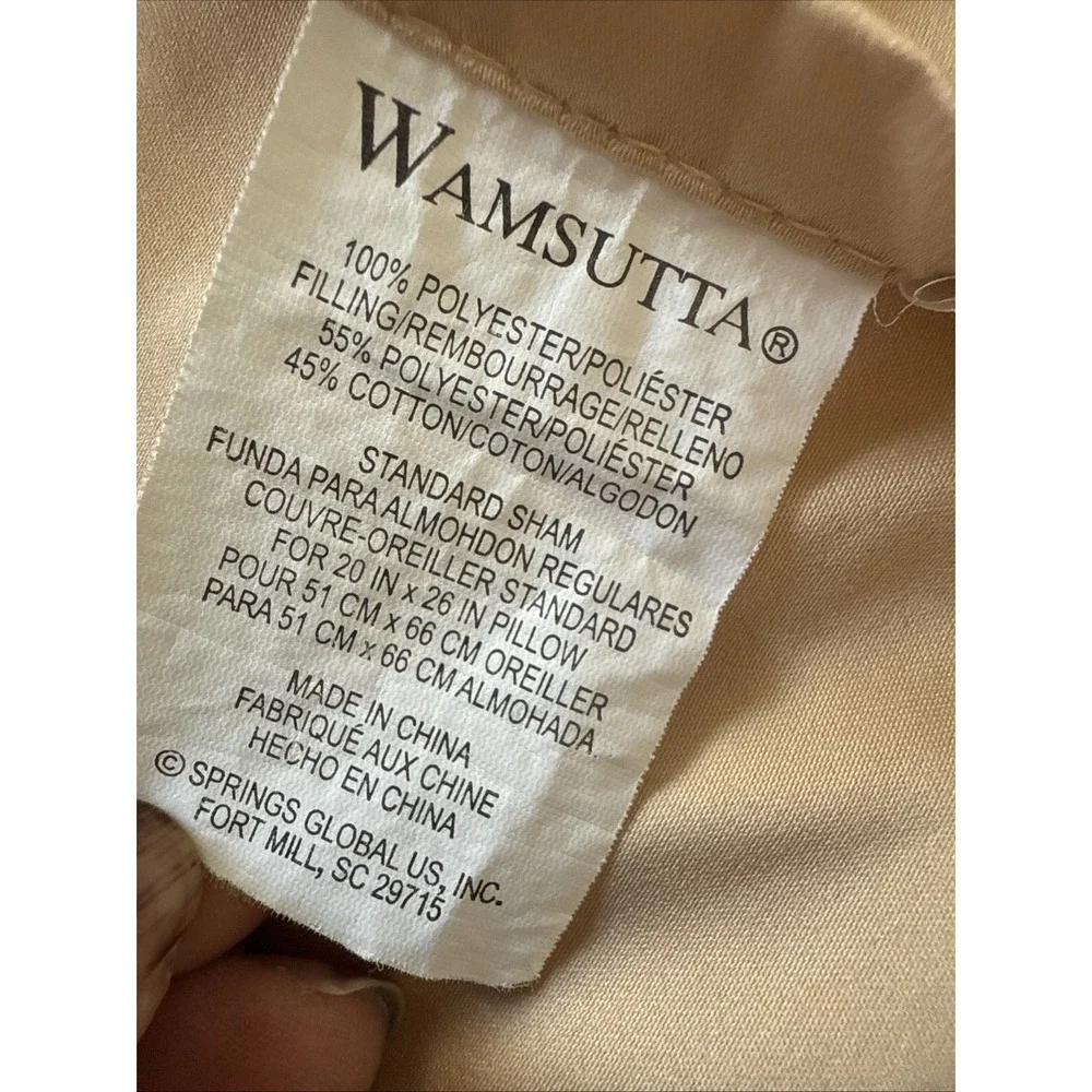 Wamsutta standard sham
