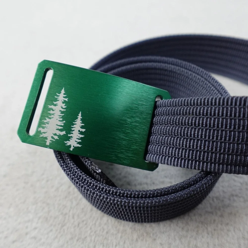 Grip6 Webbed Belt Tactical Nylon Gray 1.5