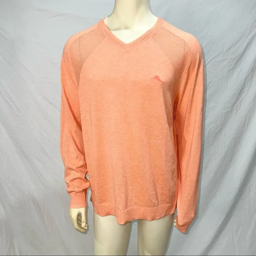 Tommy Bahama Cool Tide Islandzone V-neck Sweater(small imperfection)